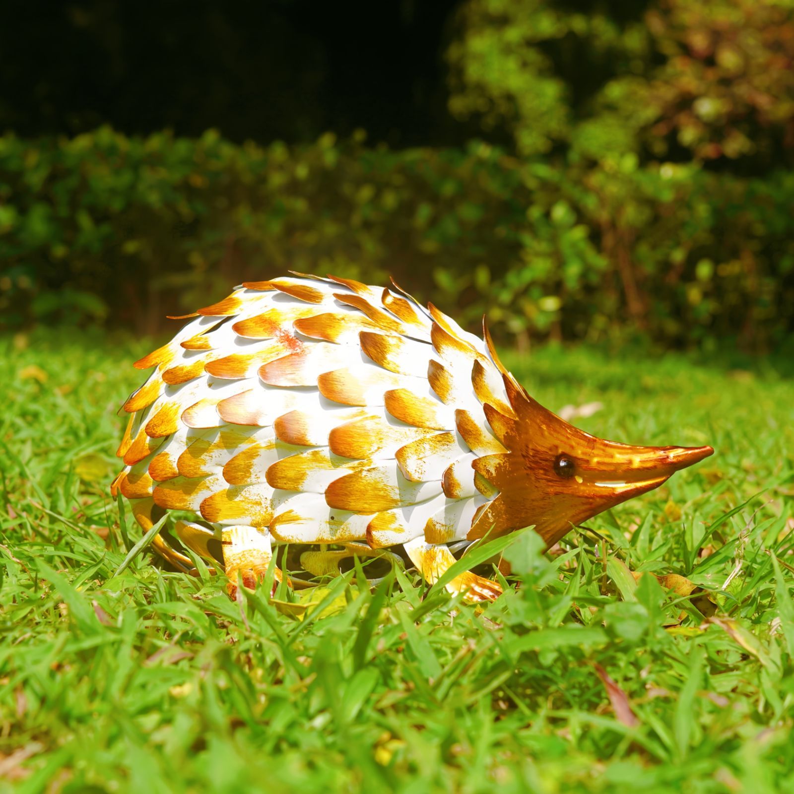 置物 オブジェ ガーデンオーナメント ハリネズミ ヴィンテージ風 屋外 屋内 室内 インテリア 玄関 リビング ダイニング 装飾 庭 ガーデニング ガーデン 可愛い ギフト インテリア用品 贈り物 雑貨 鉄