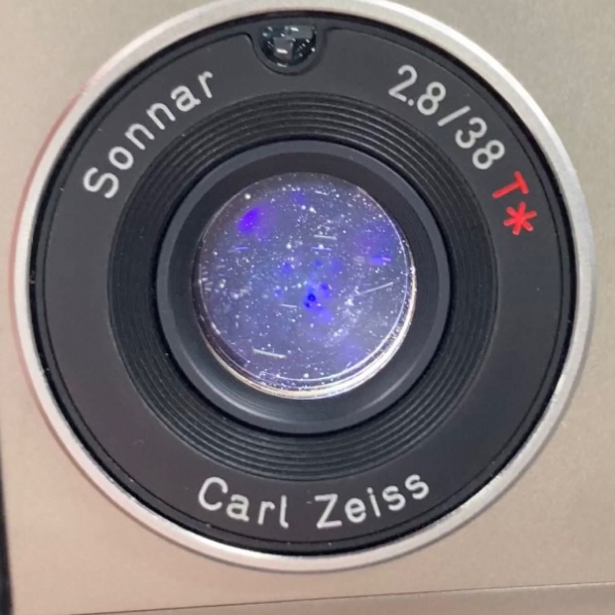 コンタックス CONTAX T2 D チタンシルバー フィルム コンパクトカメラ