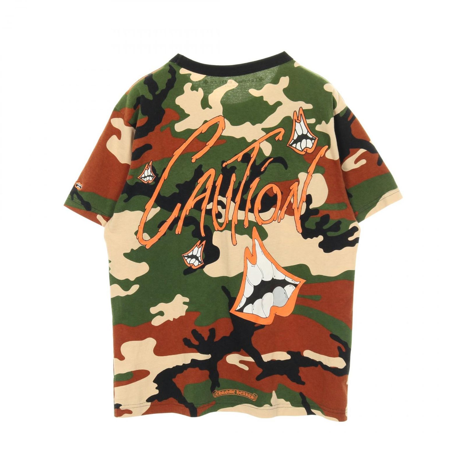 CHROME HEARTS クロムハーツ × MATTY BOY CAUTION CAMO カットソー