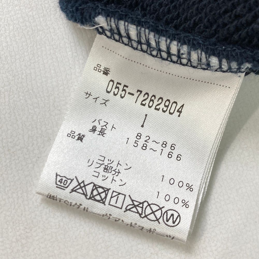 サイズ：1 PEARLY GATES パーリーゲイツ スウェット トレーナー