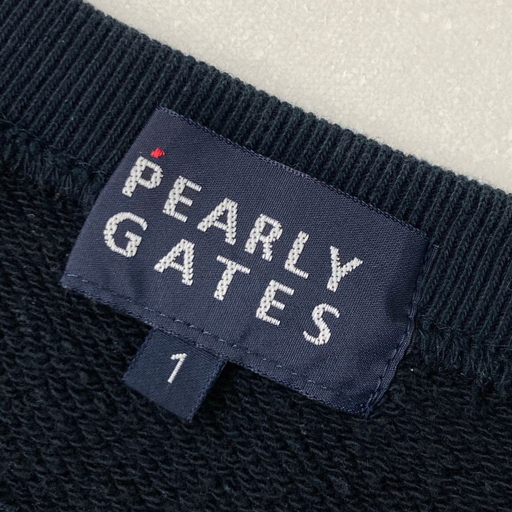 サイズ：1 PEARLY GATES パーリーゲイツ スウェット トレーナー