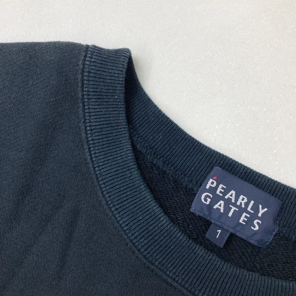 サイズ：1 PEARLY GATES パーリーゲイツ スウェット トレーナー