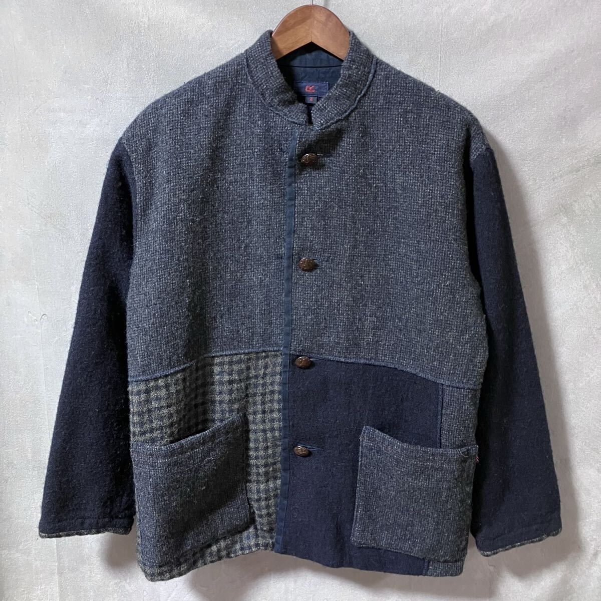 45rpm 45R フォーティーファイブアール ウール ツイード パッチワーク