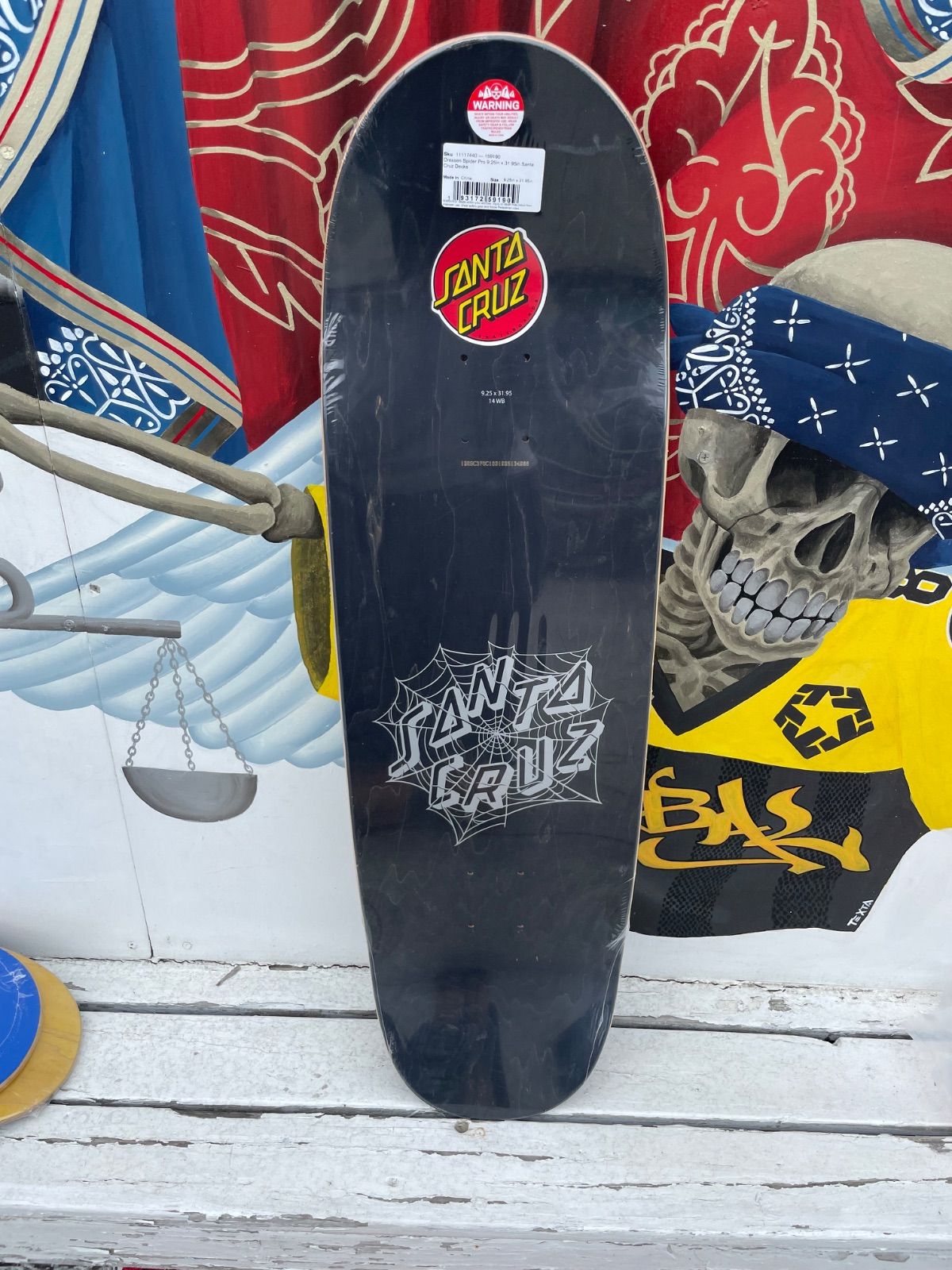 サンタクルーズ SANTA CRUZ 9 25 DRESSEN SPIDER PRO SKATEBOARD DECK