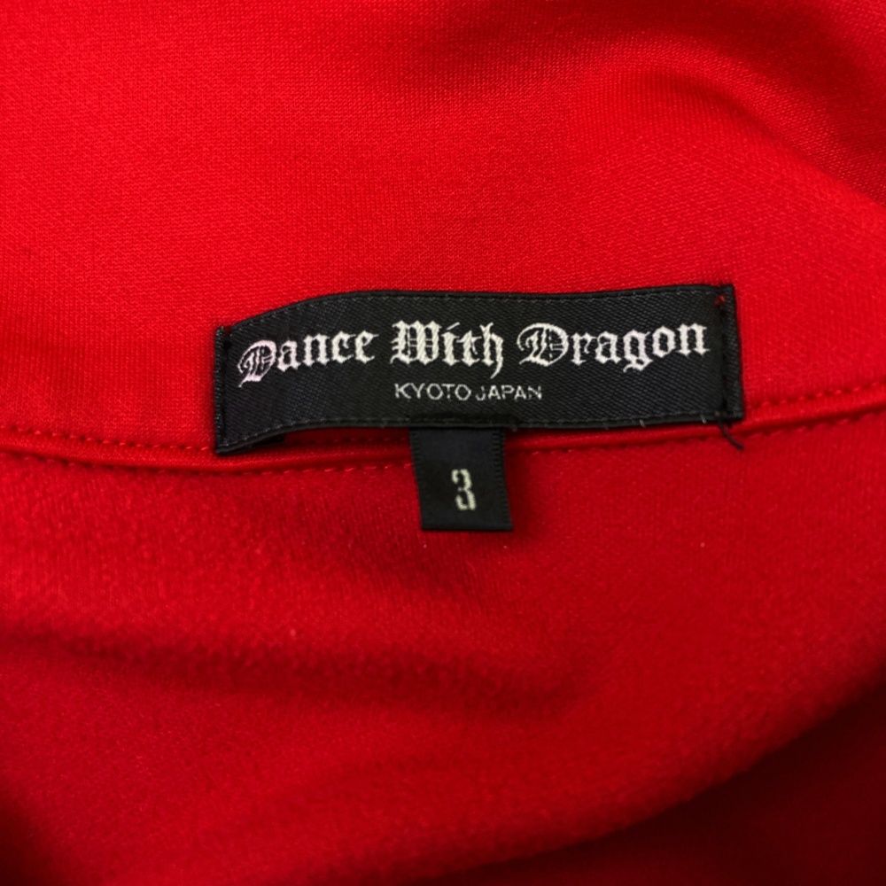 サイズ：3 DANCE WITH DRAGON ダンスウィズドラゴン ハーフジップ 長袖