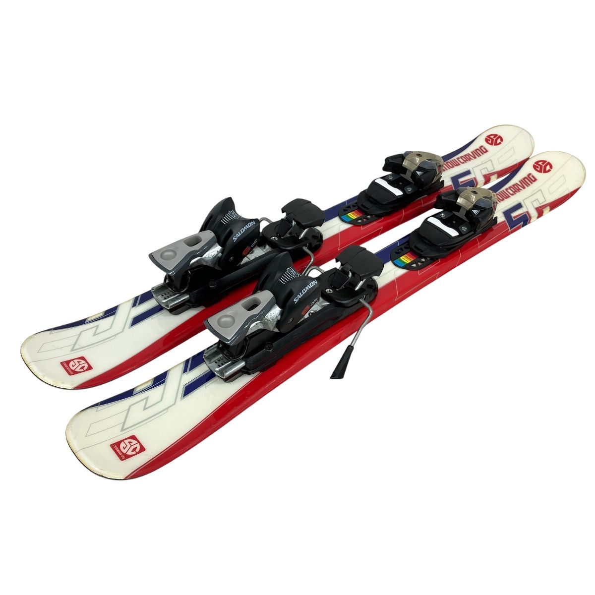 snowcarving SALOMON 609 ヴィンディング付き ショートスキー板