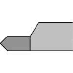 三和 超硬バイト １３形 ２５×２５×１８０ Ｐ２０ Ｐ２０