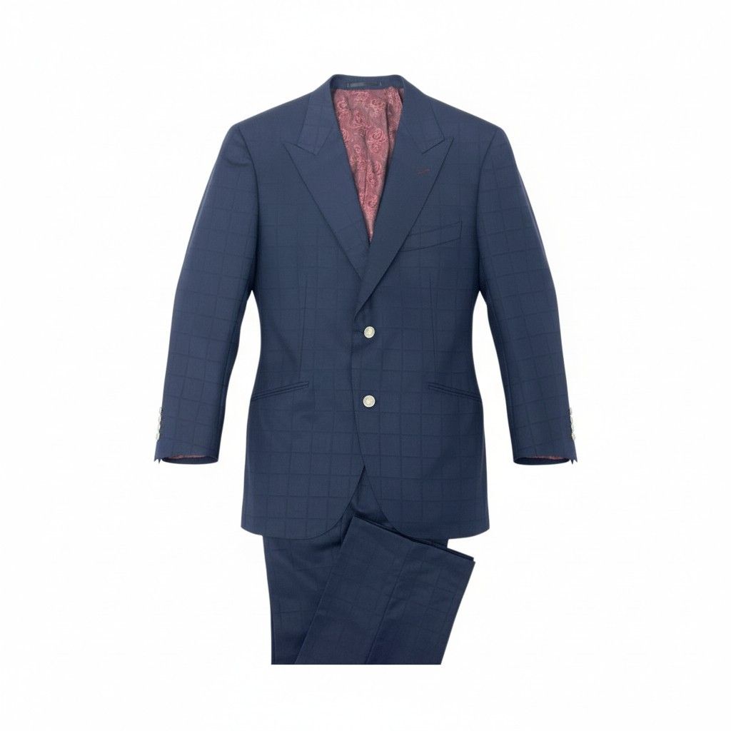 SCABAL ウール100% セットアップスーツ 高級生地 SCABAL ウール100