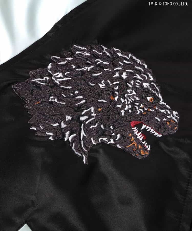 BREEZE ゴジラ 蓄光刺繍リバーシブルスカジャン 大人 j516915 - メルカリ