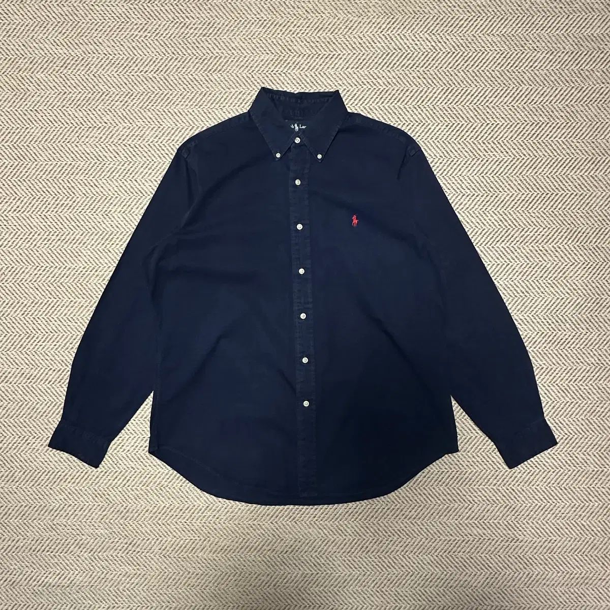 POLO RALPH LAUREN オックスフォードシャツ ネイビー