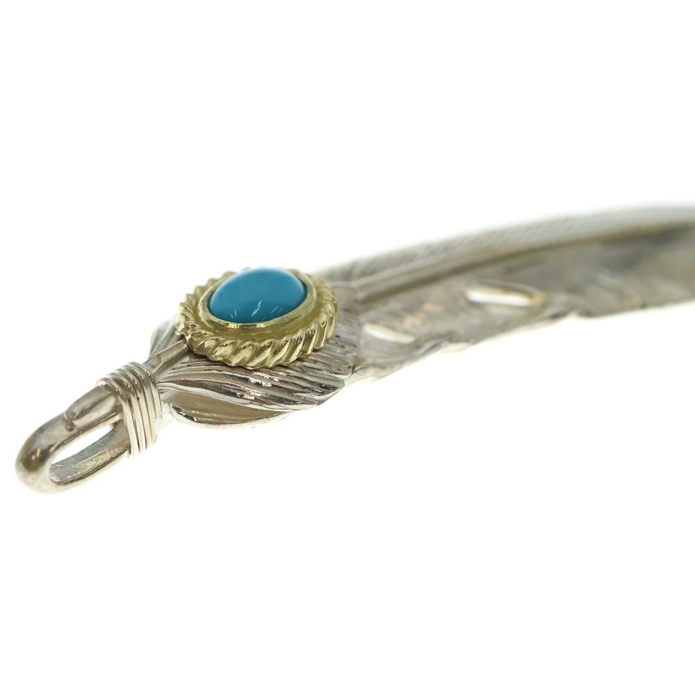 TADY & KING (タディアンドキング) ハートSVフェザー金縄ターコイズ