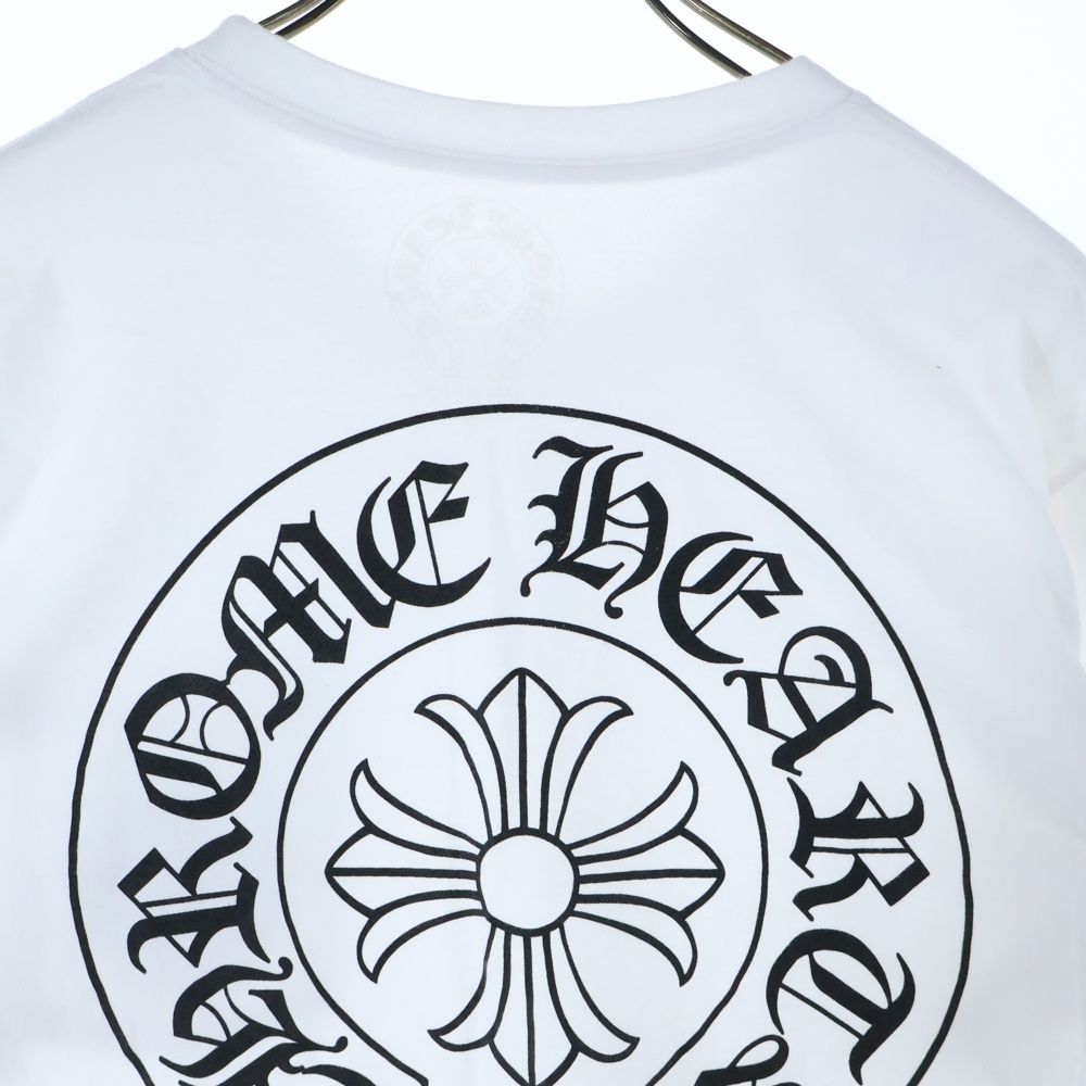 Chrome Hearts Tシャツホース シュープリント ホワイト Sサイズ CHROME HEARTS クロムハーツ HORSESHOE S/S TEE ホースシュープリント