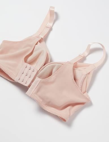  サンク ミー ノンワイヤー補整ブラ 脇高バストメイクブラ 組 レディース ピンクベージュ L その他 フェイスケア