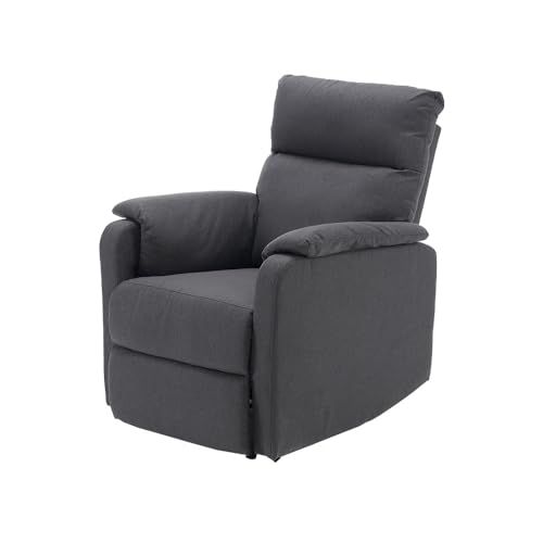 オーエスジェイ OSJ リクライニングソファー 電動リクライニングソファー 1人掛け ゲーミングチェア 140° USBポート付き スマホ充電可 ダックグレー