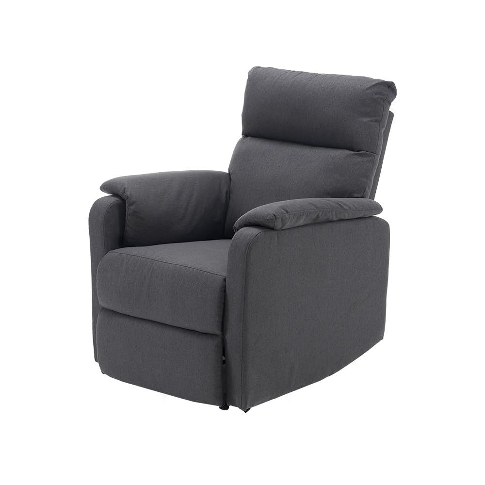 オーエスジェイ OSJ リクライニングソファー 電動リクライニングソファー 1人掛け ゲーミングチェア 140° USBポート付き スマホ充電可 ダックグレー