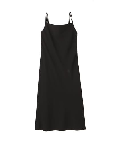 ジル バイ ジルスチュアート カジュアルドレス ドレープキャミワンピース レディース ブラック