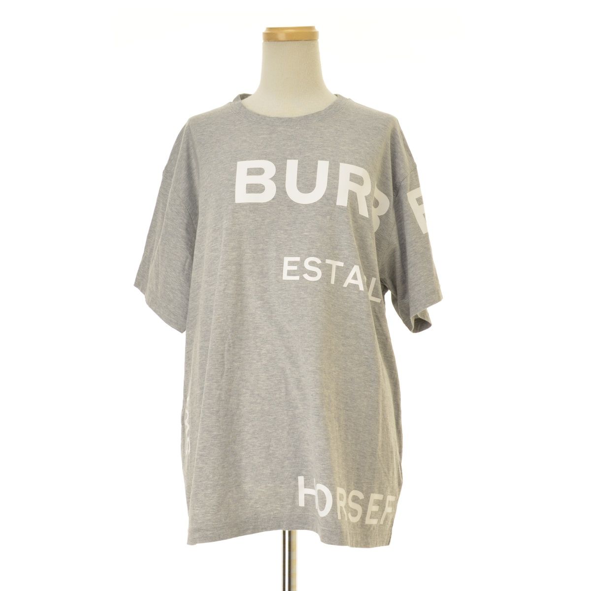 【BURBERRY】21SS ティッシ期 8028904 ホースフェリープリントロゴ半袖Tシャツ BURBERRY】21SS ティッシ期 8028904 ホースフェリープリントロゴ半袖T