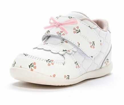 【moonstar】CARROT CR B158 IVORY ムーンスター キャロット アイボリー 子供靴 ベビー スニーカー シューズ
