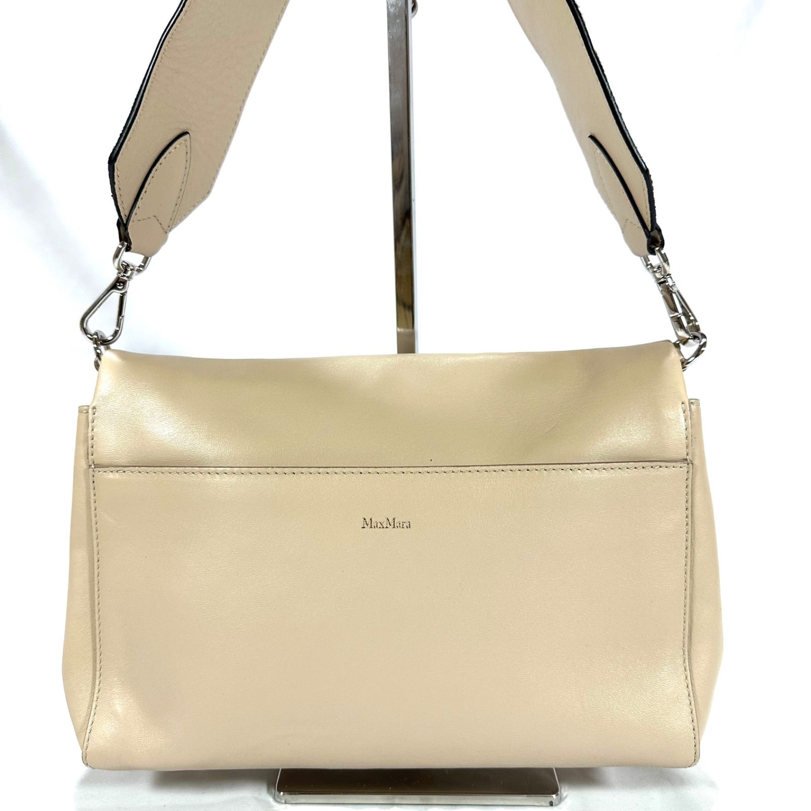 MAX MARA マックスマーラ ショルダー バッグ 肩掛け ラムレザー