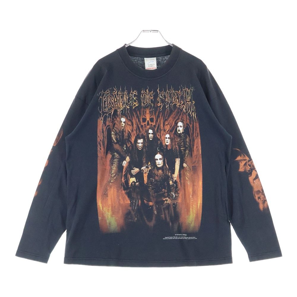 VINTAGE (ヴィンテージ) 00s CRADLE OF FILTH 2001 Metal Forged