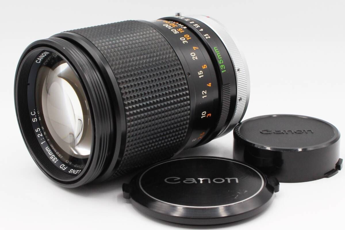 美品☆Canon キヤノン FD 135mm F2.5 SC◇中望遠単焦点レンズ☆ ♯335