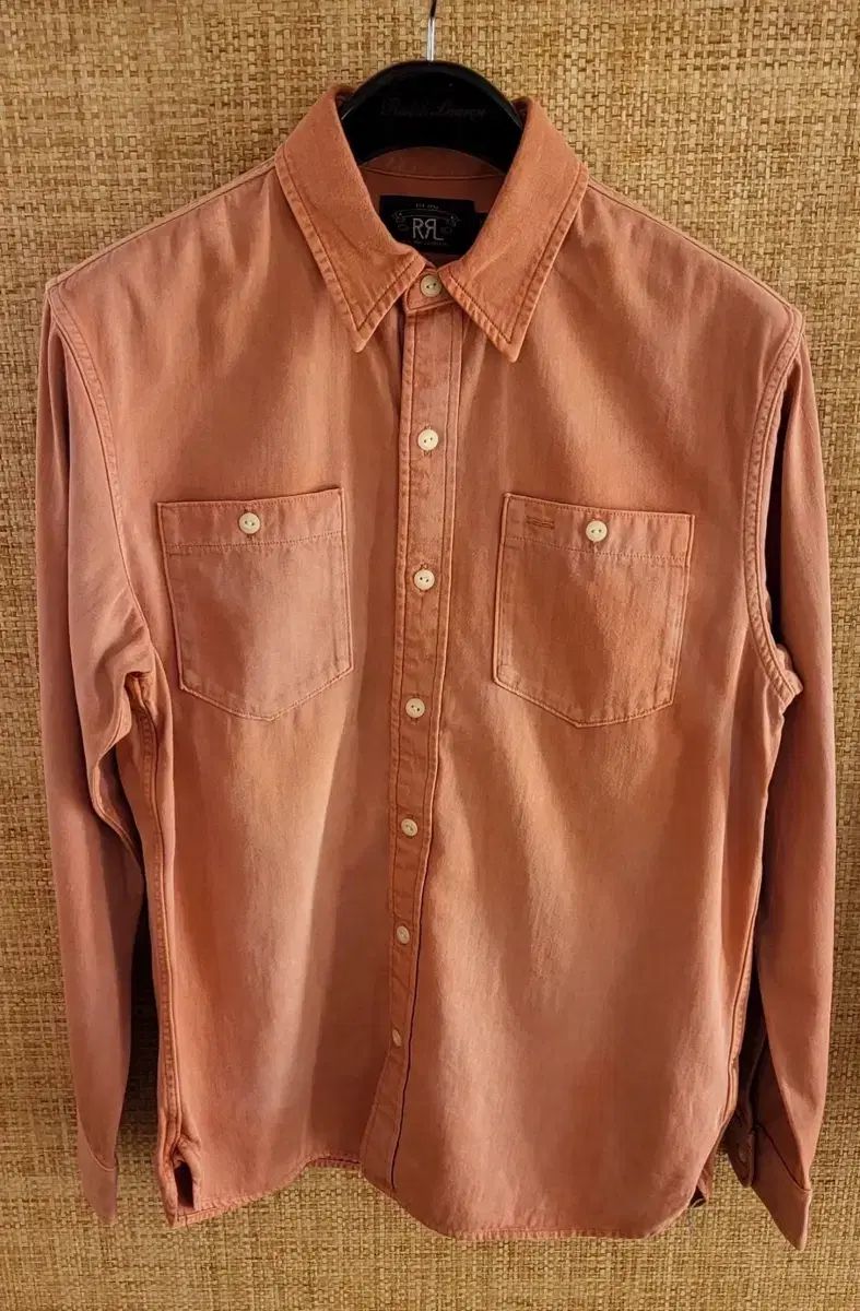 RRL ダブルアールエル ガーメント ダイド ツイル ワークシャツ XL