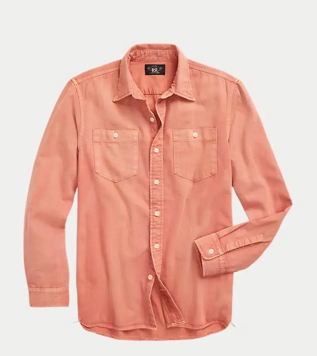 RRL ダブルアールエル ガーメント ダイド ツイル ワークシャツ XL