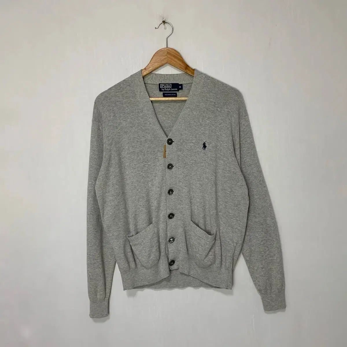 POLO RALPH LAUREN ポロラルフローレン グレー M ヴィンテージ ユニ 