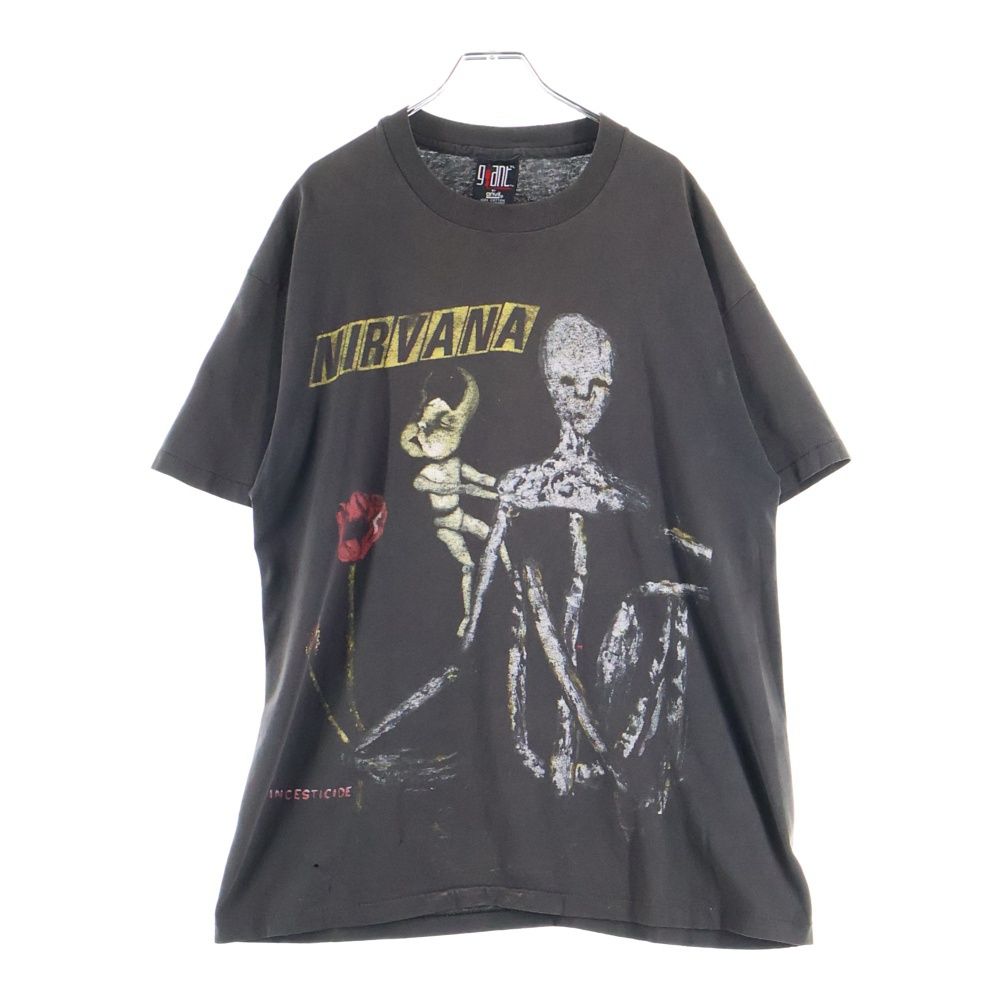 VINTAGE (ヴィンテージ) 90's NIRVANA INCESTICIDE BLACK GIANT BY