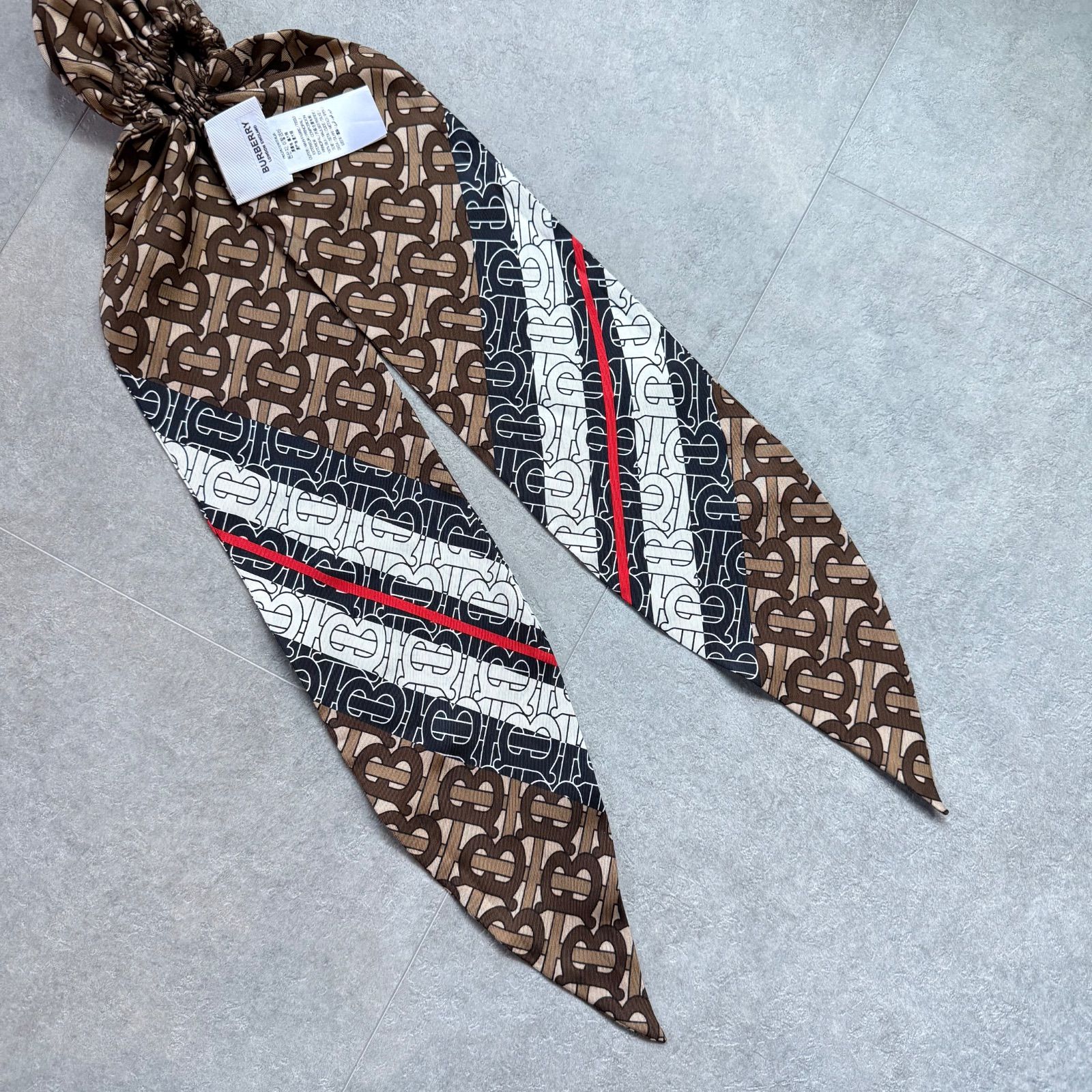 ヘアスカーフ シルク