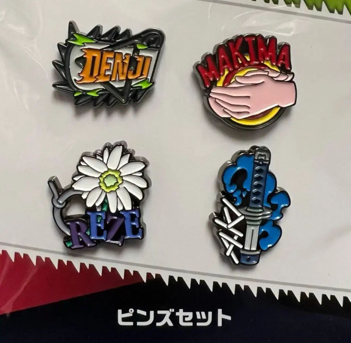 DOHO TOHO チェンソーマン ピンバッジ レゼ グッズ 劇場版 フィギュア ぬいぐるみ ぬい