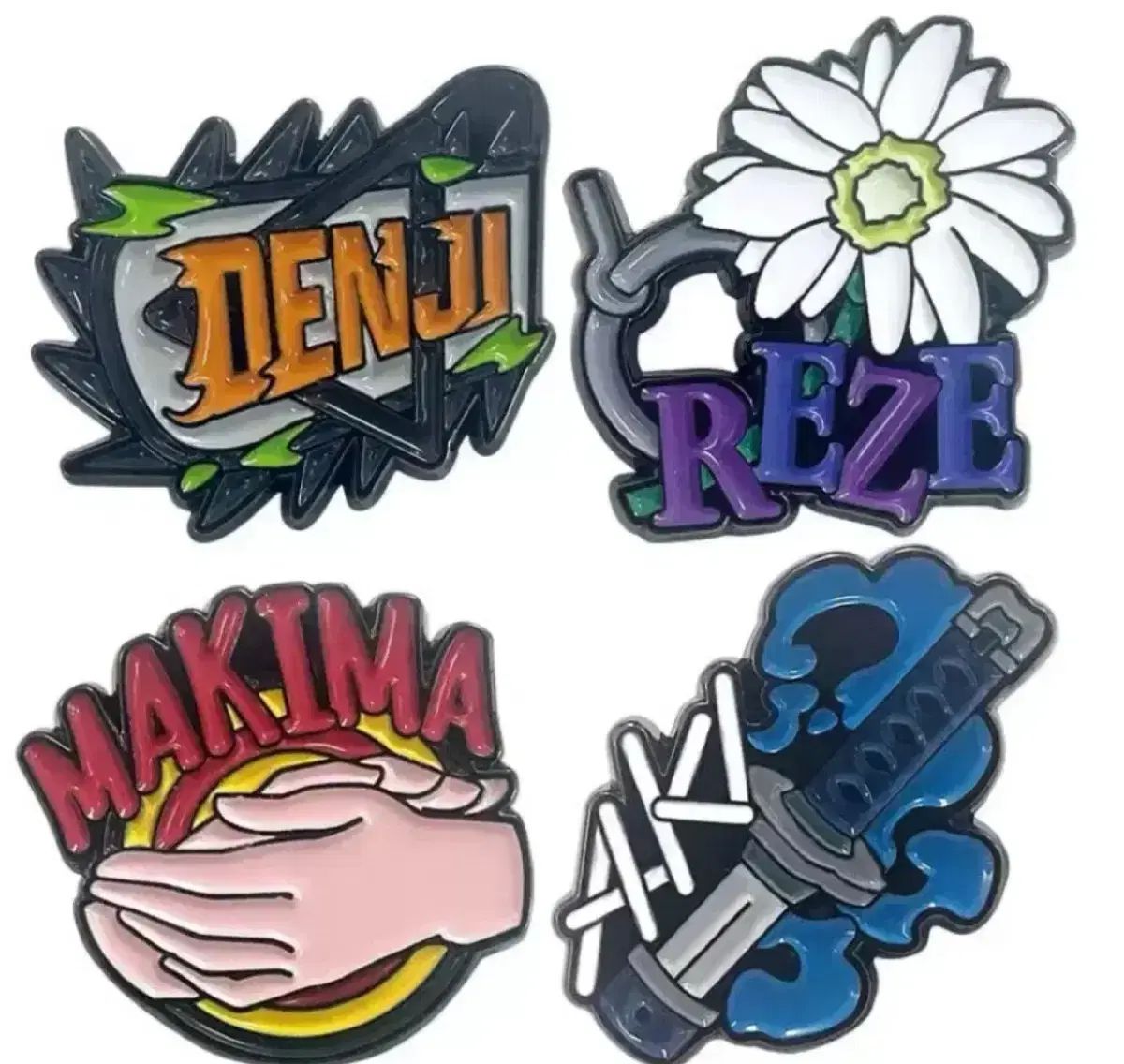 DOHO TOHO チェンソーマン ピンバッジ レゼ グッズ 劇場版 フィギュア ぬいぐるみ ぬい