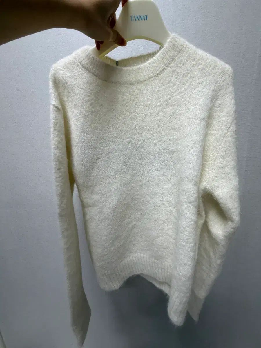 ザ・バーネット 注文 グリッター ロゴ アルパカ ニット セーター The