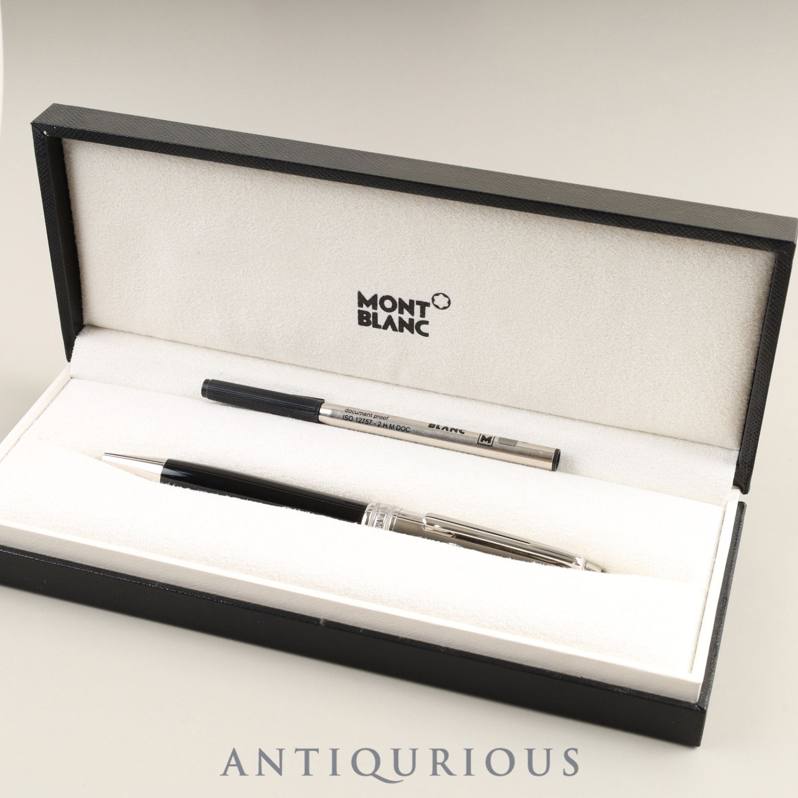 モンブラン ボールペン マイスターシュテュック ソリテール SS|レジン ツイスト式 箱 ♥ リフィル