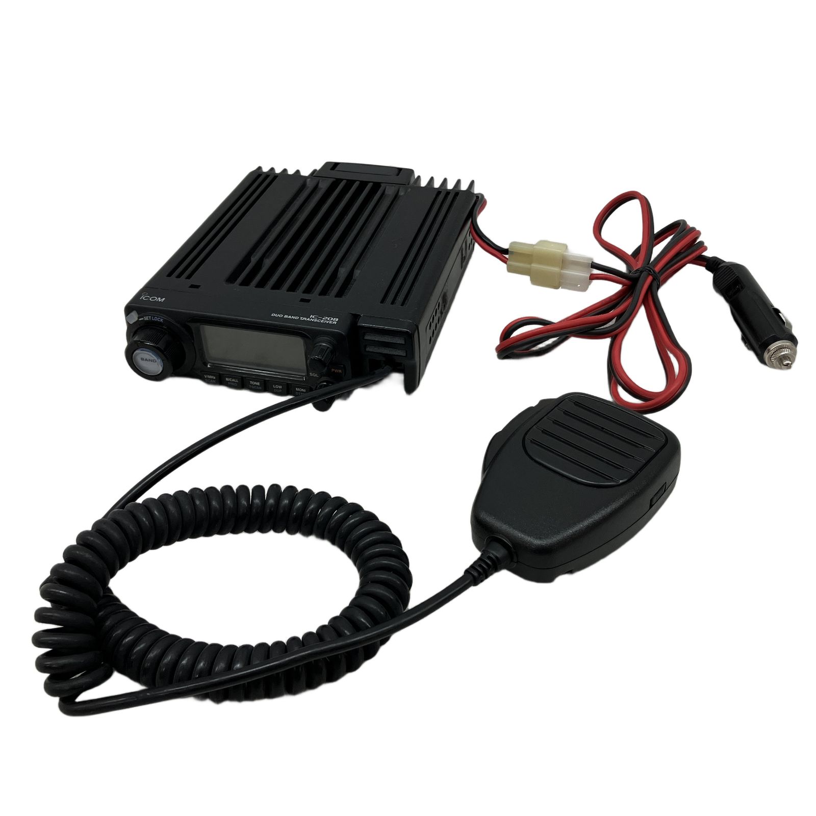 icom IC-208 144 430 MHz デュオバンド FM 20 W トランシーバー 車載器 アマチュア無線