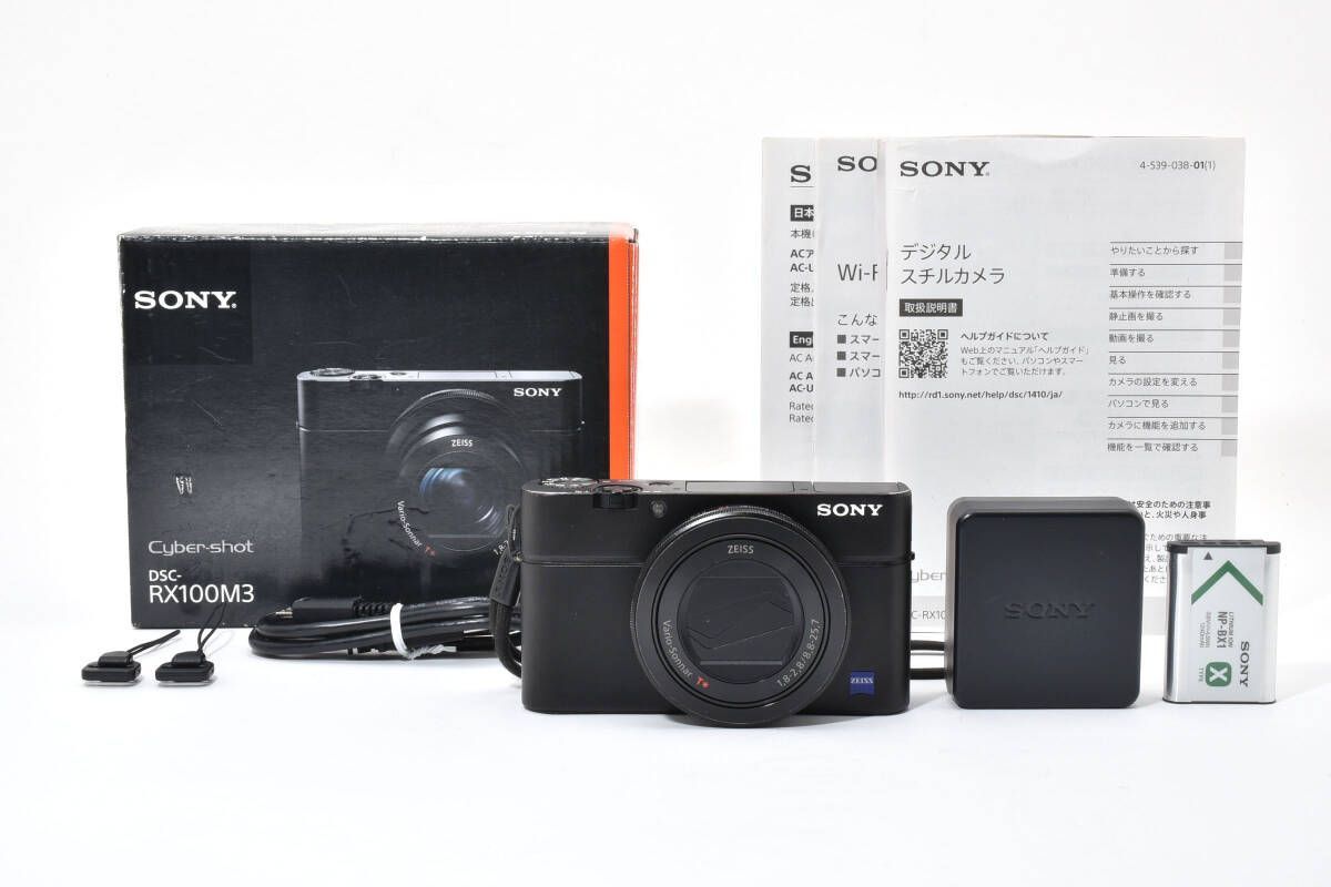 ☆良品☆ソニー SONY Cyber-Shot DSC-RX100M3 元箱付き☆ W1146＃3740