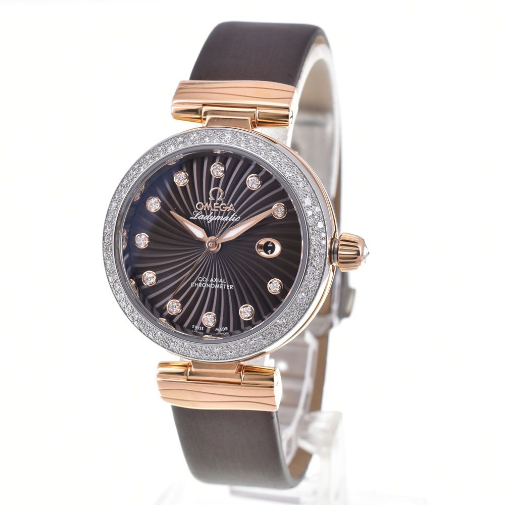 オメガ OMEGA 425.27.34.20.63.001 デビル レディマティック SS/K18RG