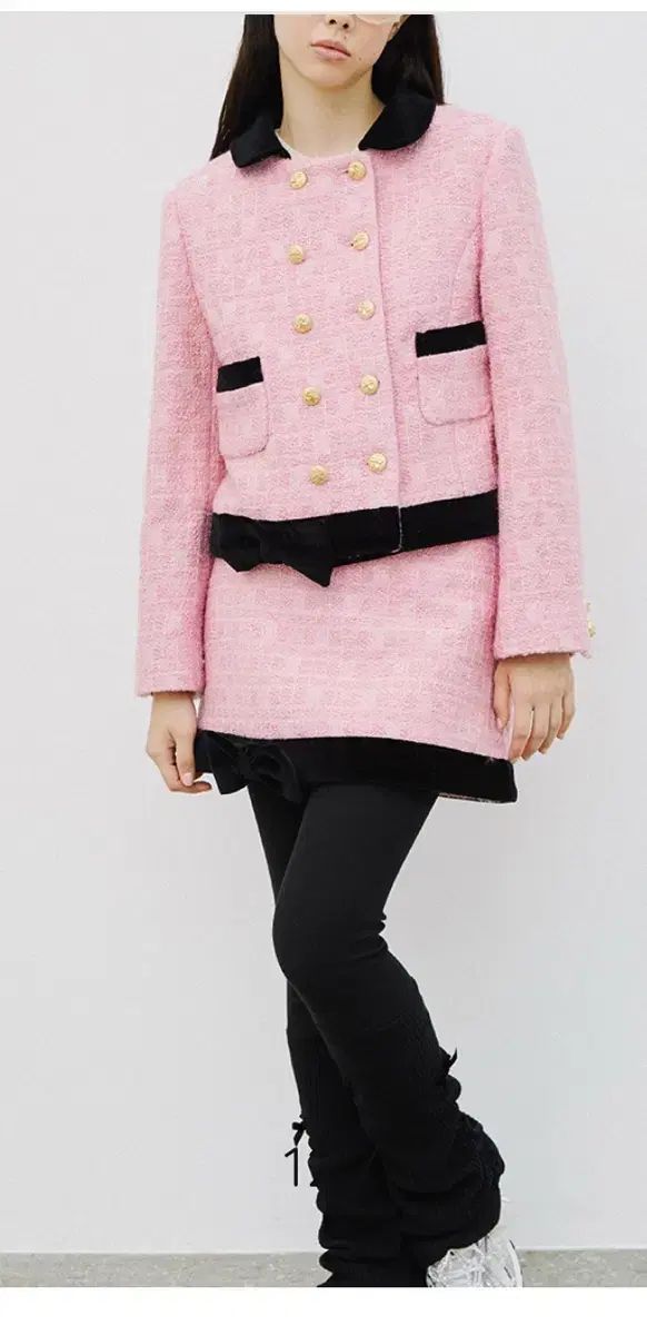 JOLIE LAIDE ジャッキー ツイード ジャケット Mサイズ スカート