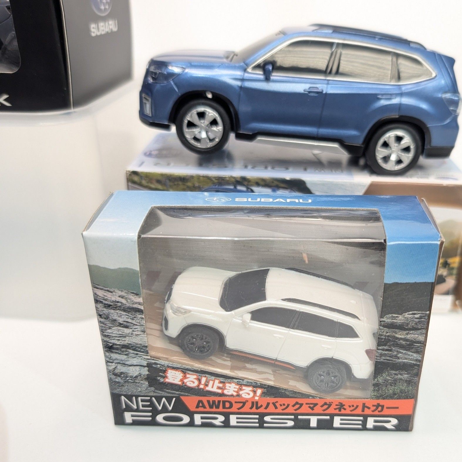 スバル ぶつからない ミニカー 4種 非売品 スバル 非売品 ミニカー 4台 まとめ売り 美品 ぶつからないミニカー 他