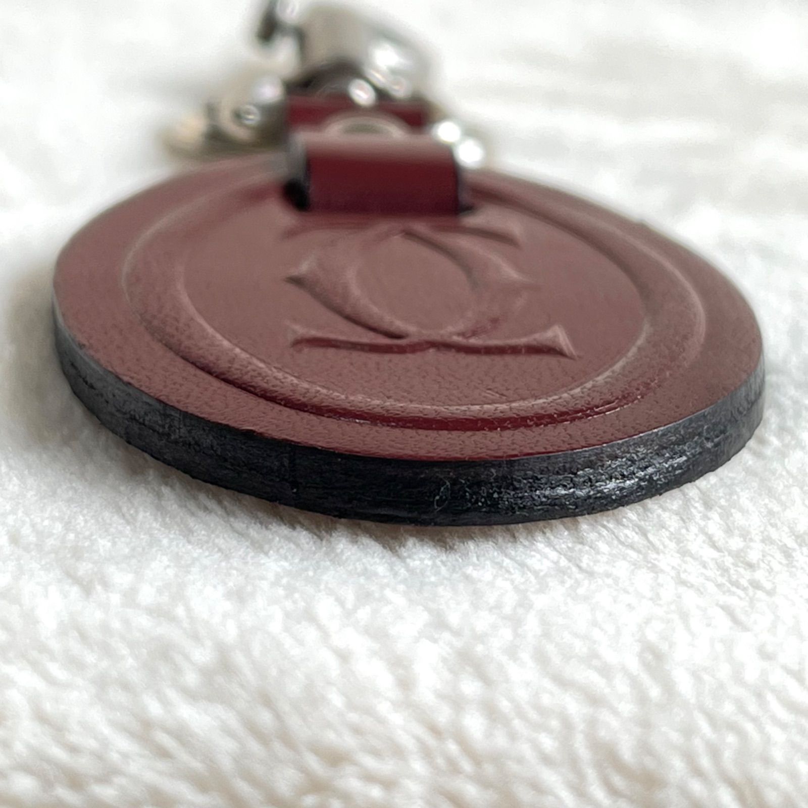 Cartier カルティエ マストライン キーリング キーホルダー レザー