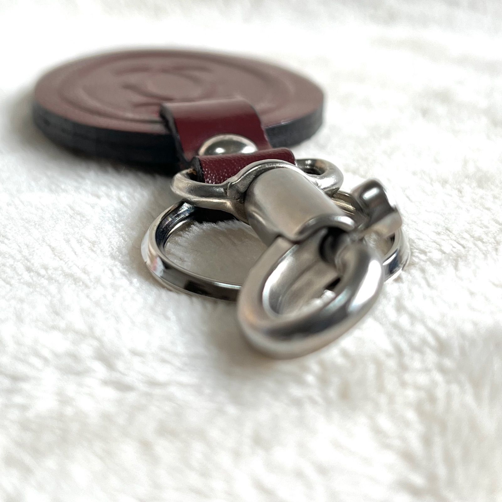 Cartier カルティエ マストライン キーリング キーホルダー レザー