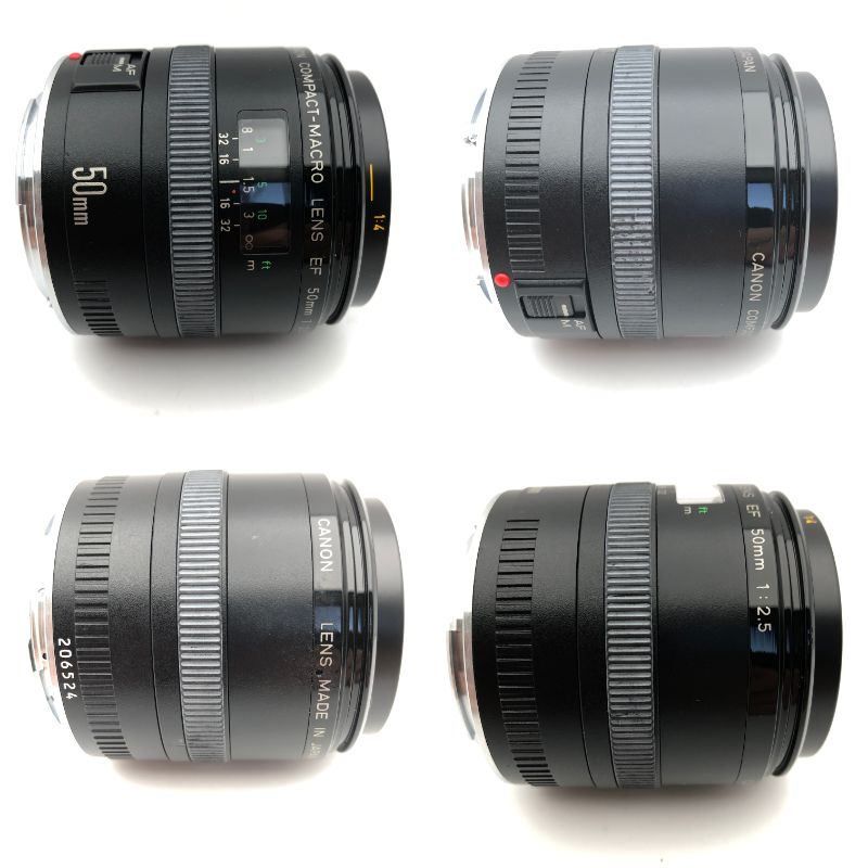 週末値下げ used☆美品 canon レンズ EF 50㎜ F2.5 マクロ Canon EF 50mm F2.5 Compact Macro マクロ単焦点レンズ キヤノン #4969