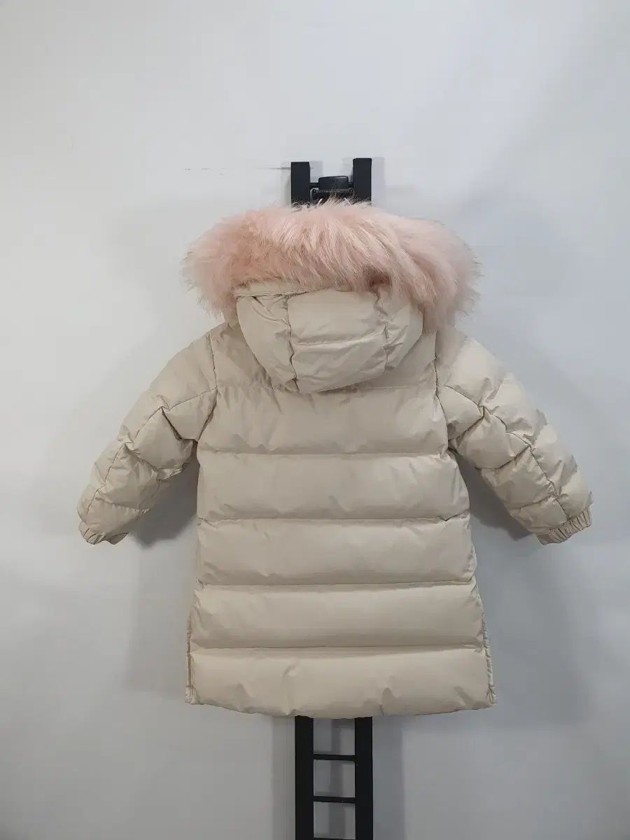 ニュー ンス キッズ ダウンジャケット リバーシブル 両面 ピンク 100 3 4 y