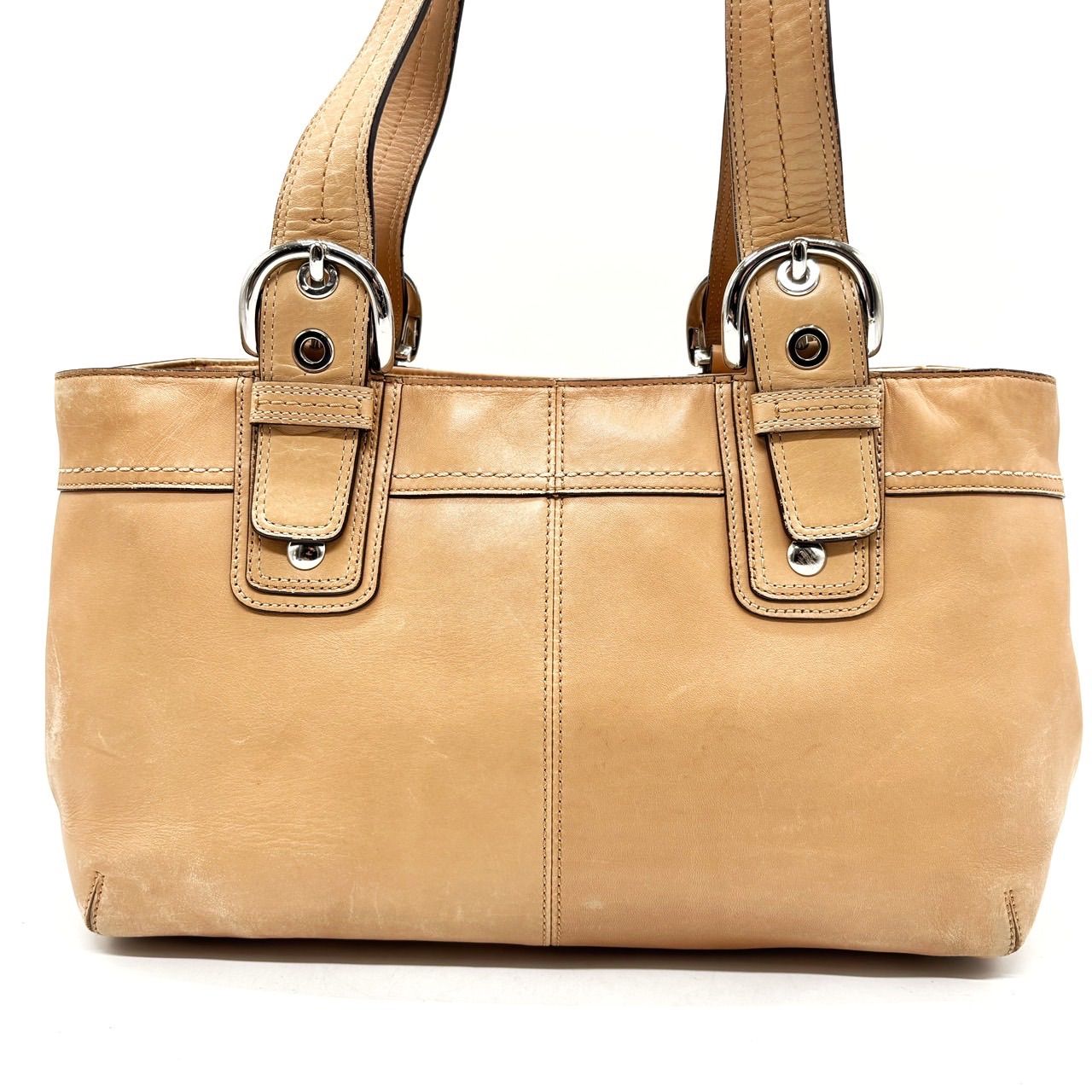良品】 COACH コーチ トートバッグ ハンドバッグ ショルダーバッグ 