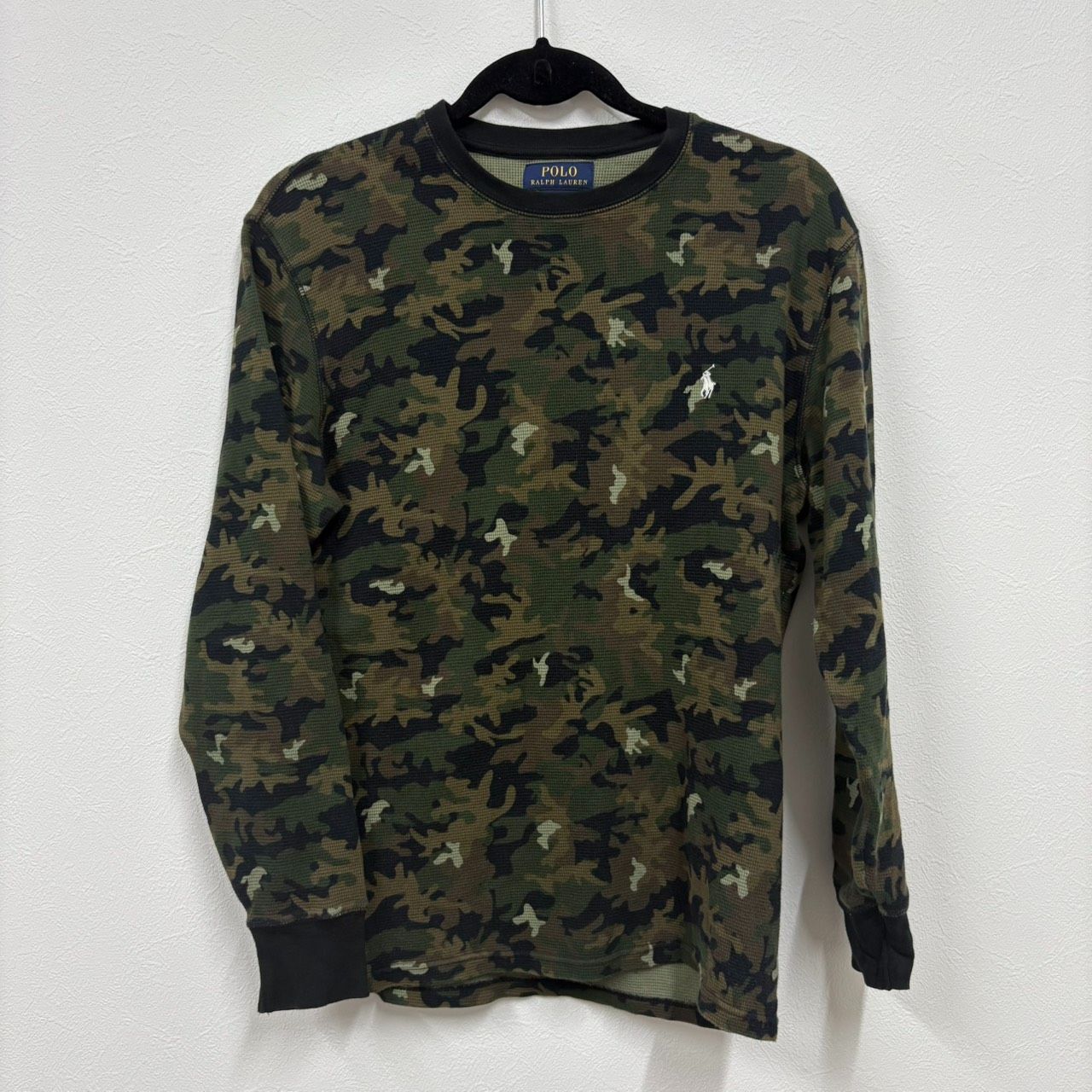 POLO RALPH LAUREN 迷彩 ポロ ラルフローレン サーマル ロンT 美品!!送料無料!!】 POLO Ralph Lauren ポロ ラルフローレン サーマル