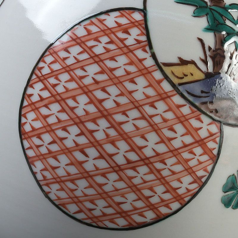 九谷焼 三ツ井為吉作 色絵 松竹梅文 小壷 共箱 C S406 - メルカリ