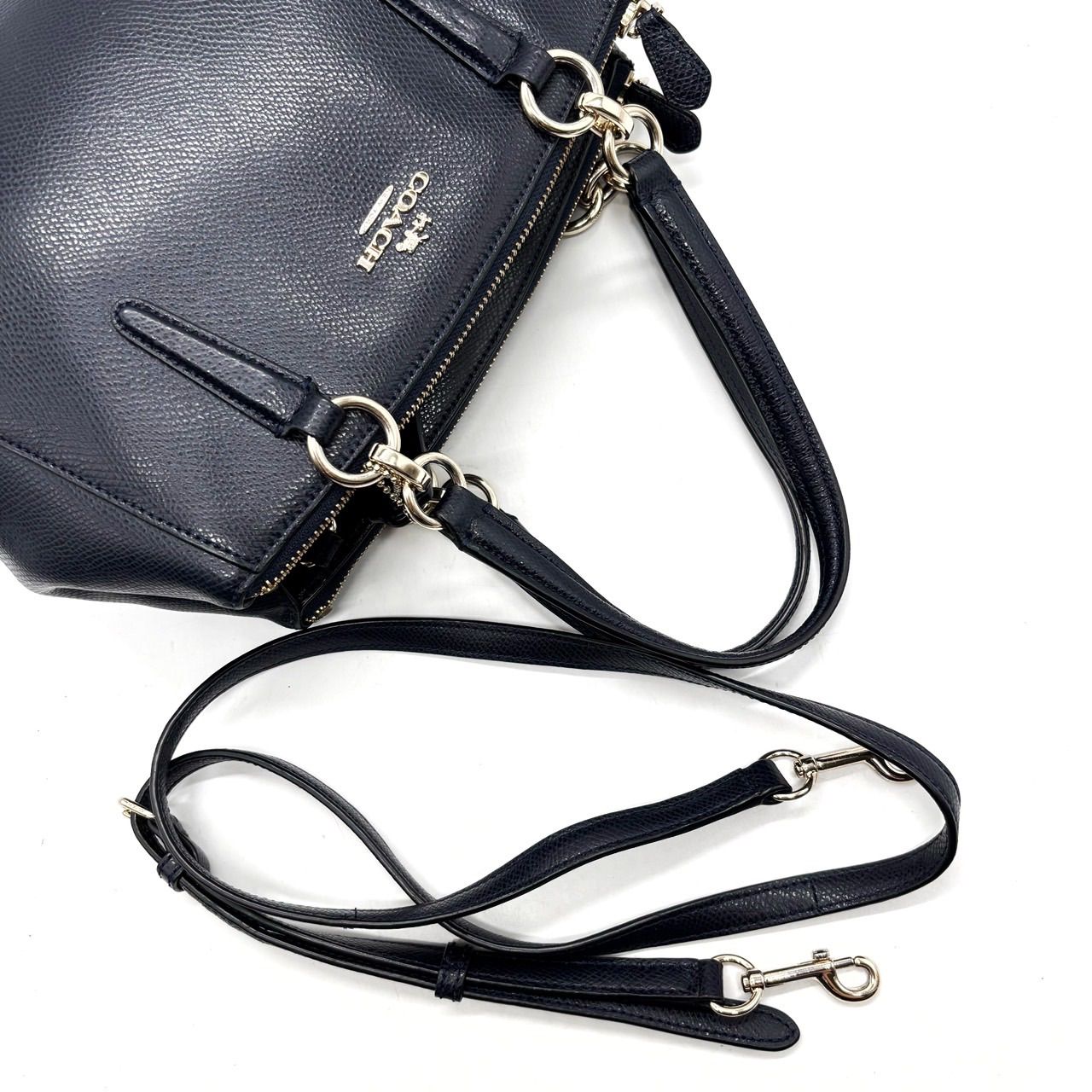 良品】 COACH コーチ ハンドバッグ トートバッグ ショルダーバッグ 