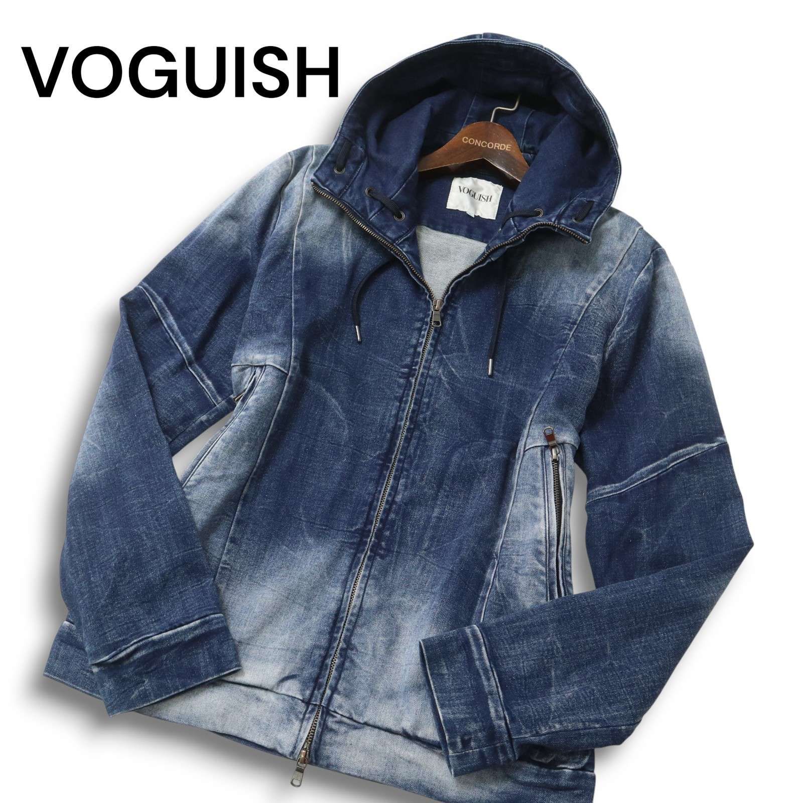 VOGUISH ヴォーギッシュ ルパート USED加工☆ ストレッチ スウェット 