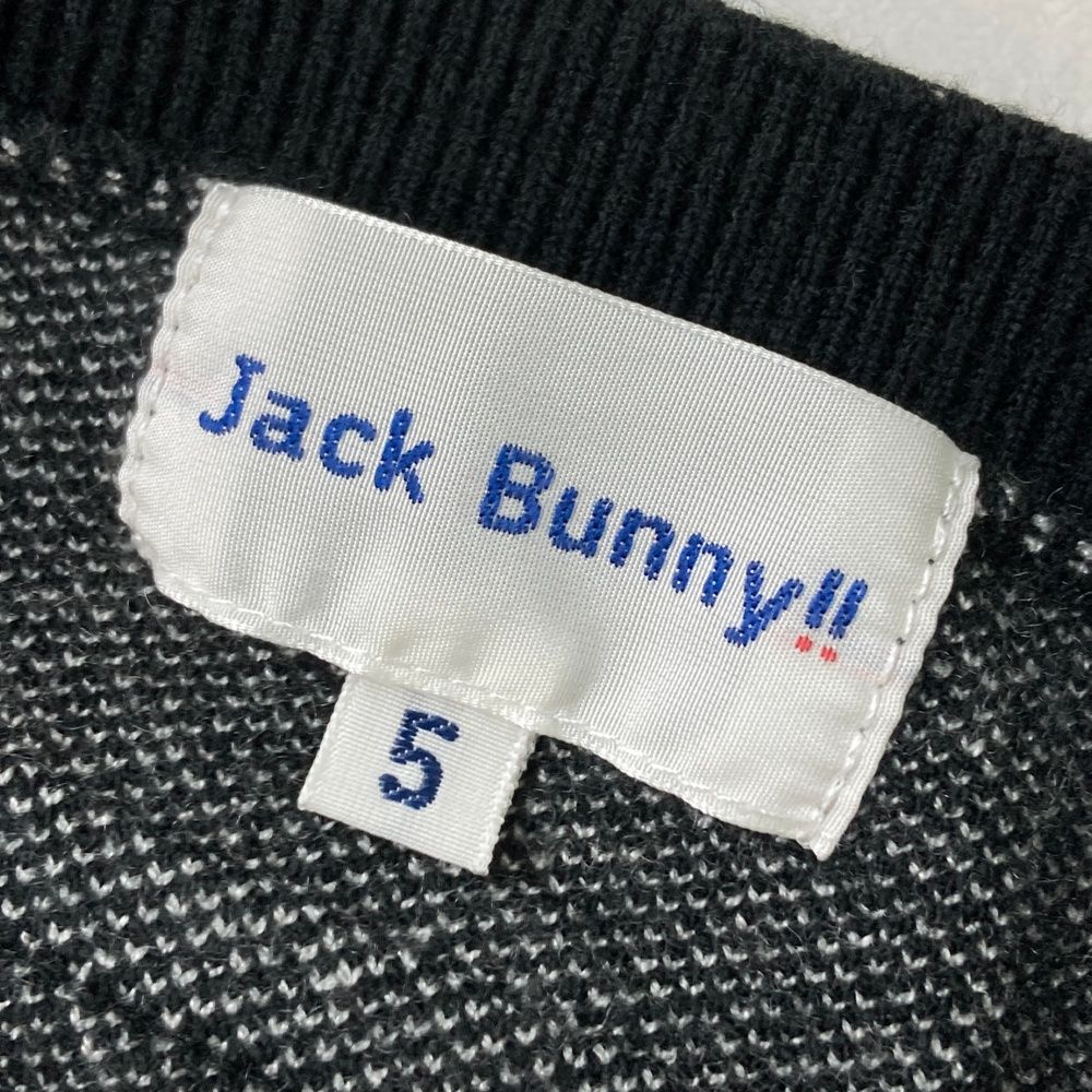 サイズ：5 JACK BUNNY ジャックバニー ニットセーター ブラック系