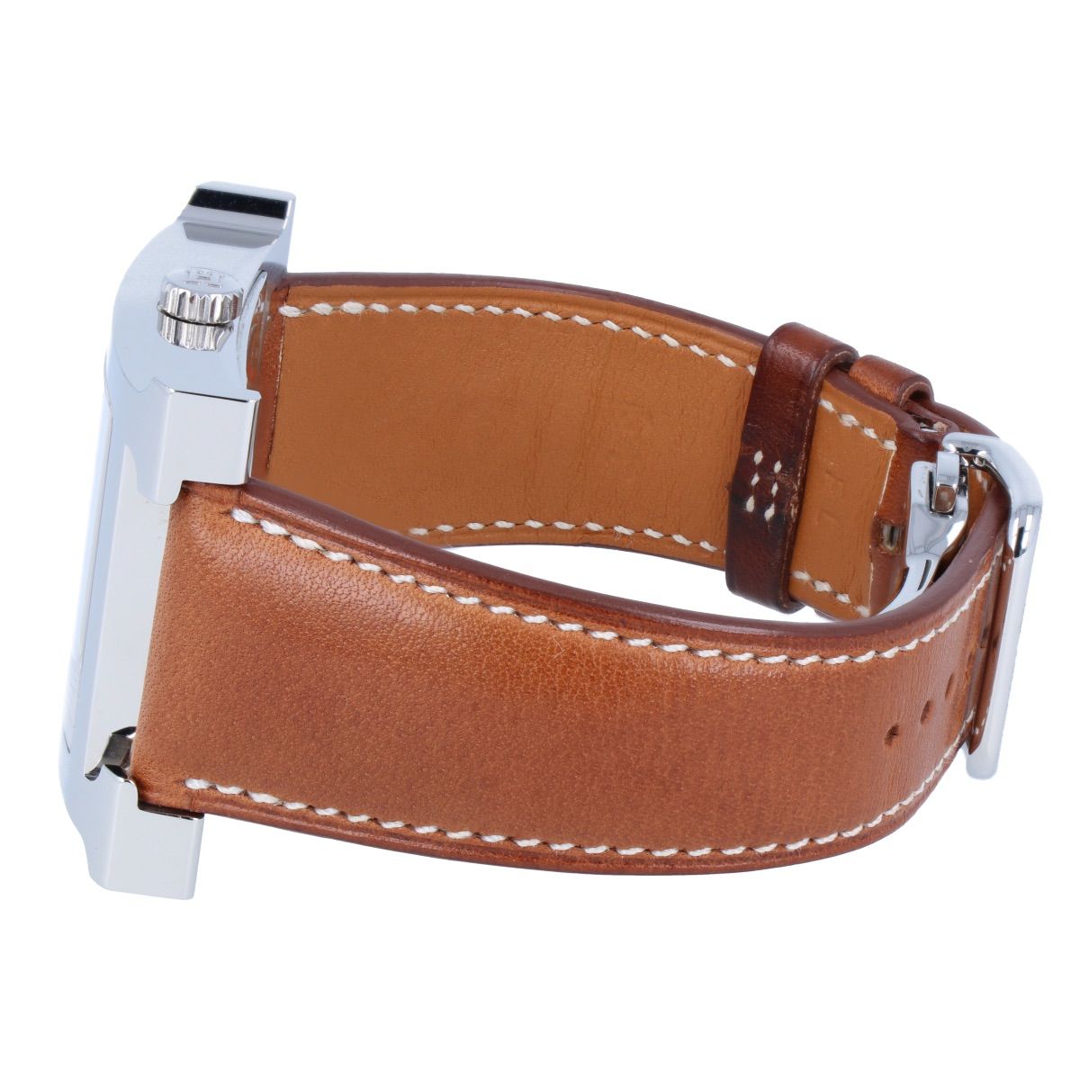 HERMES】 エルメス Hウォッチ HH2.810 ホワイト文字盤 SS ステンレス 